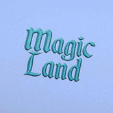 Magic land Embroidery alphabet Font Set